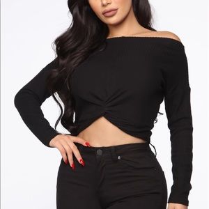 Knot Over You Sweater - Black
